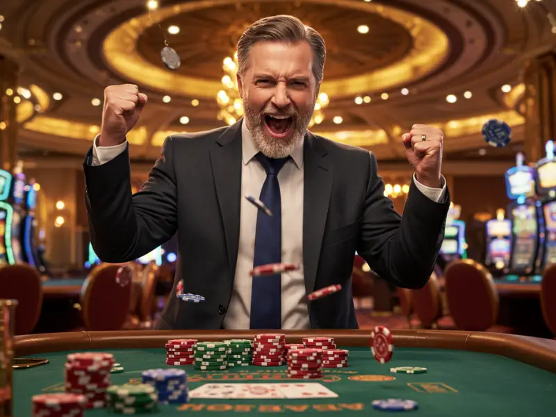 Big wins at Colorplay Casino with high-stakes betting action inside a vibrant casino.