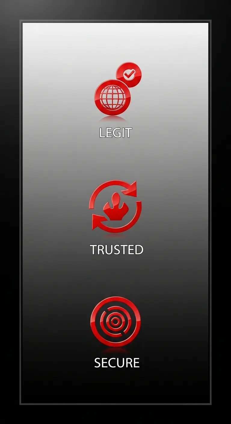 Legit, Trusted, and Secure
