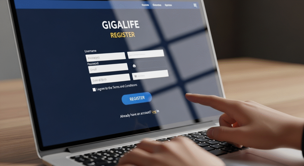 gigalife register