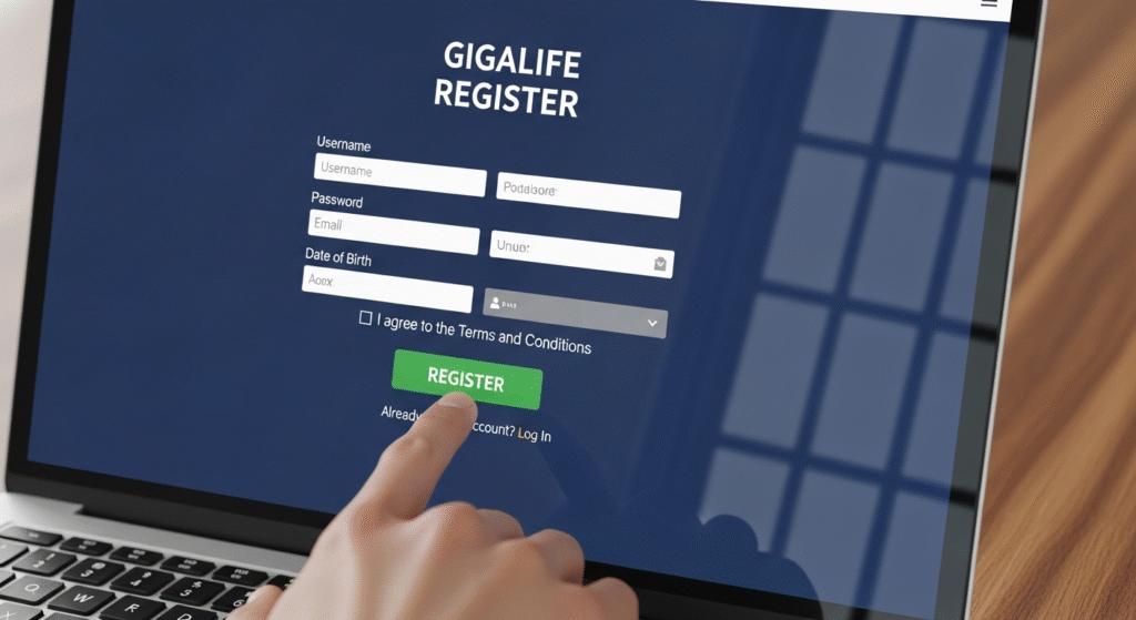 gigalife register